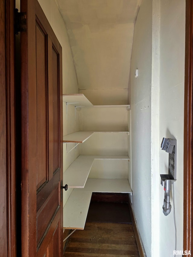 view of pantry