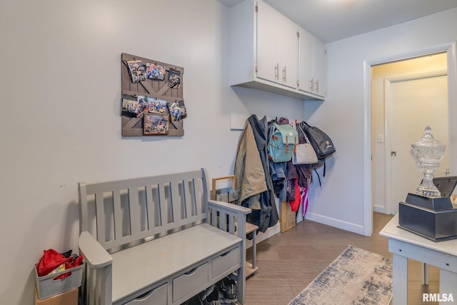 interior space featuring light hardwood / wood-style floors