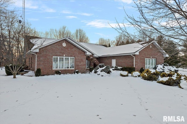 view of ranch-style house