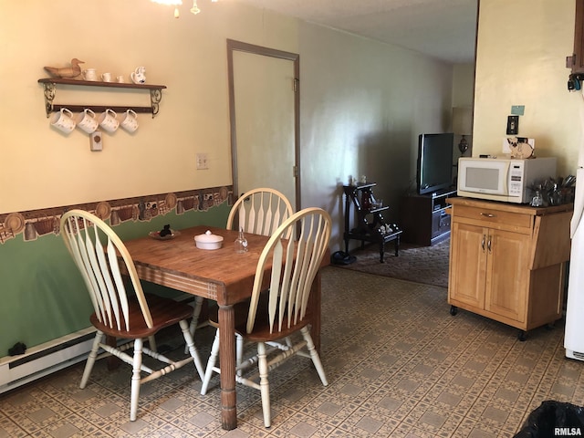 view of dining room