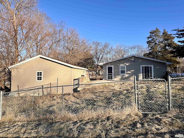 view of property exterior