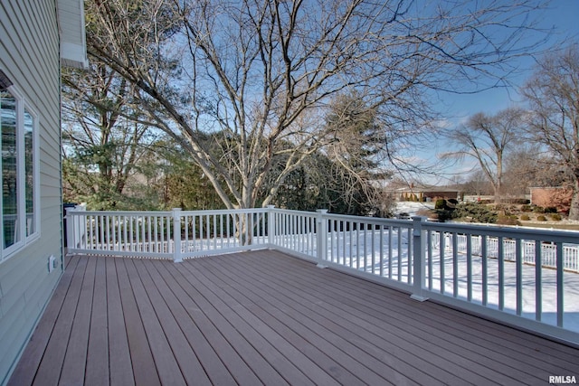 view of deck