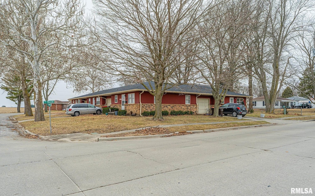 view of ranch-style house