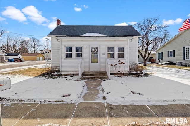 view of bungalow-style home