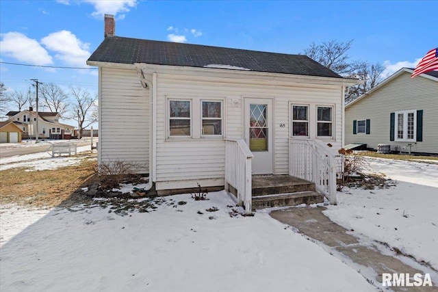 view of bungalow