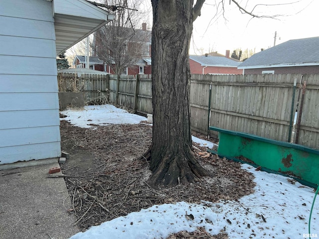 238 E Prairie St, Roodhouse, IL 62082 - view of yard layered in snow