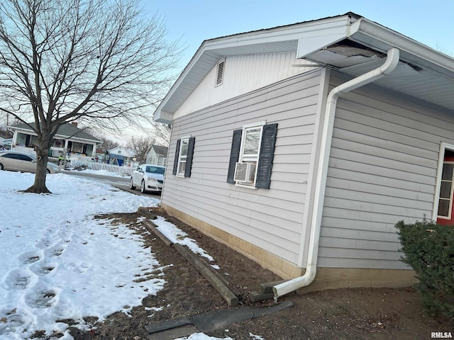 238 E Prairie St, Roodhouse, IL 62082 - view of snow covered exterior