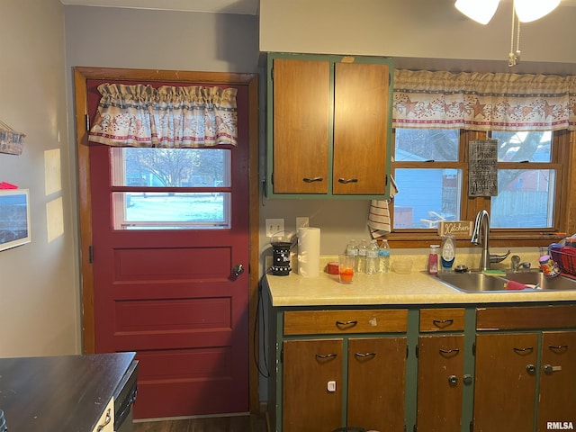 238 E Prairie St, Roodhouse, IL 62082 - kitchen with sink
