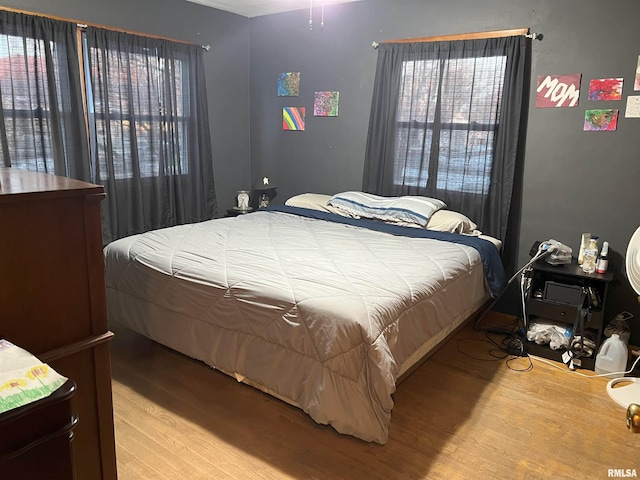 238 E Prairie St, Roodhouse, IL 62082 - bedroom with light hardwood / wood-style floors