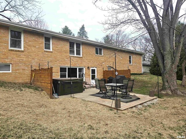 view of property exterior with a patio