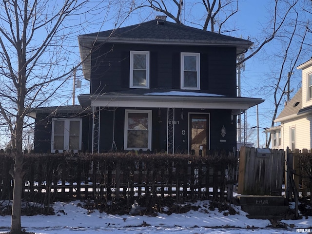 front of property with covered porch