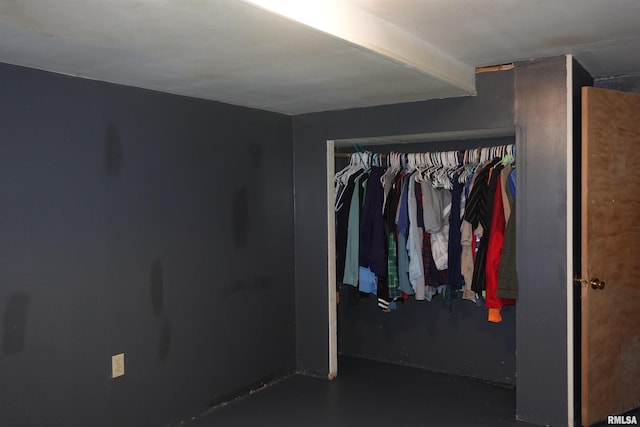 view of closet