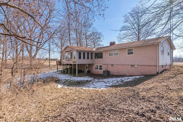 view of back of house