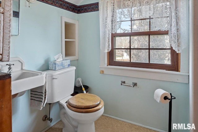 bathroom with toilet