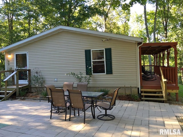 view of patio / terrace