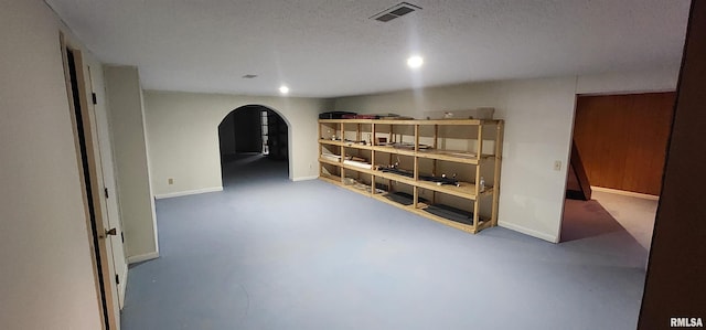 view of storage room