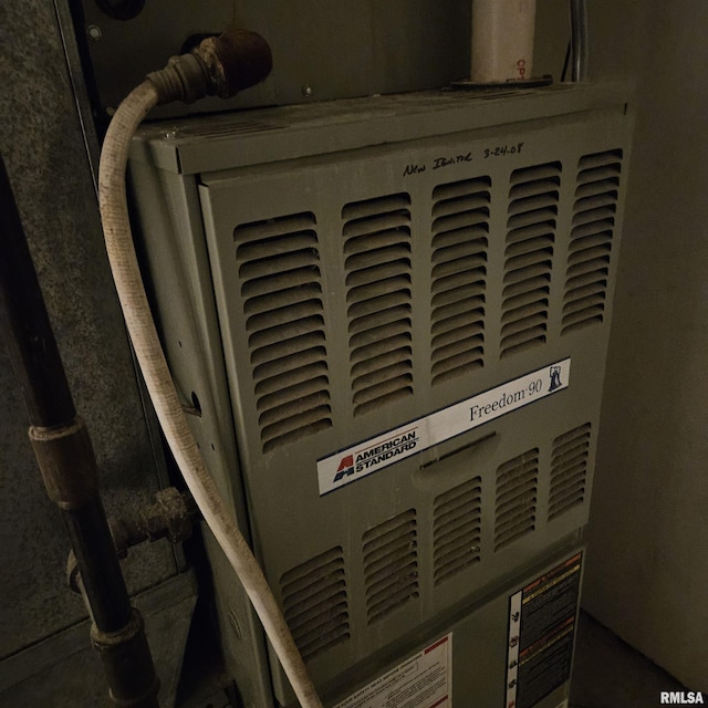 details with heating unit