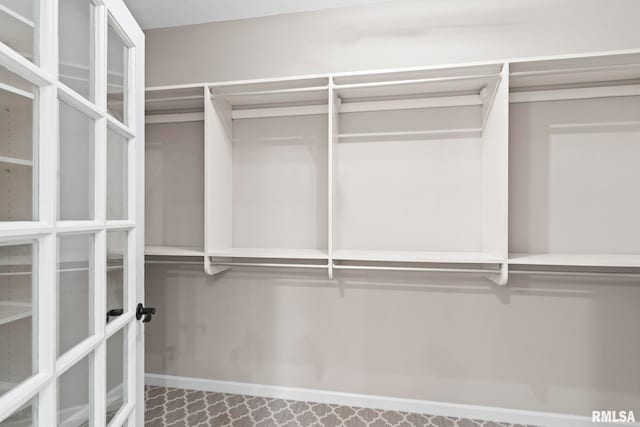 view of spacious closet