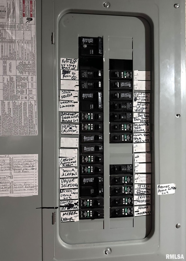 utilities with electric panel