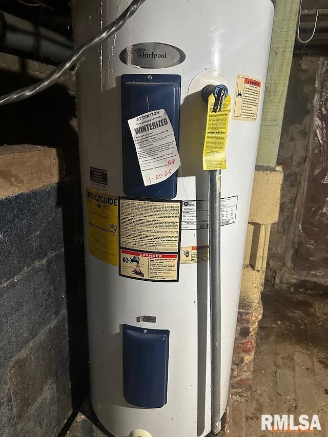 utilities with water heater