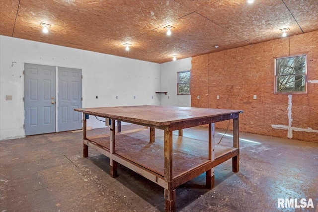 view of dining room