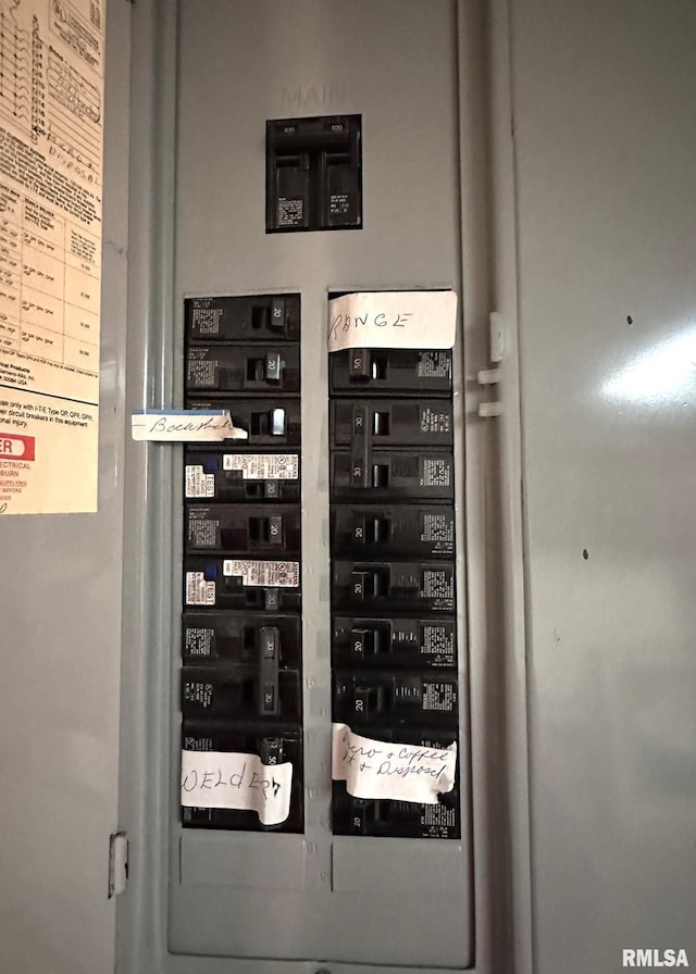 utilities with electric panel