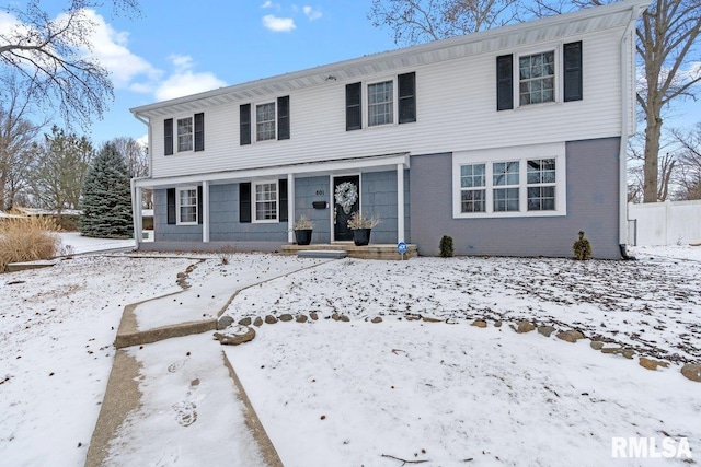 view of front of house