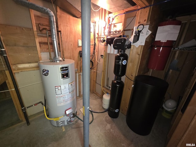 utilities with gas water heater