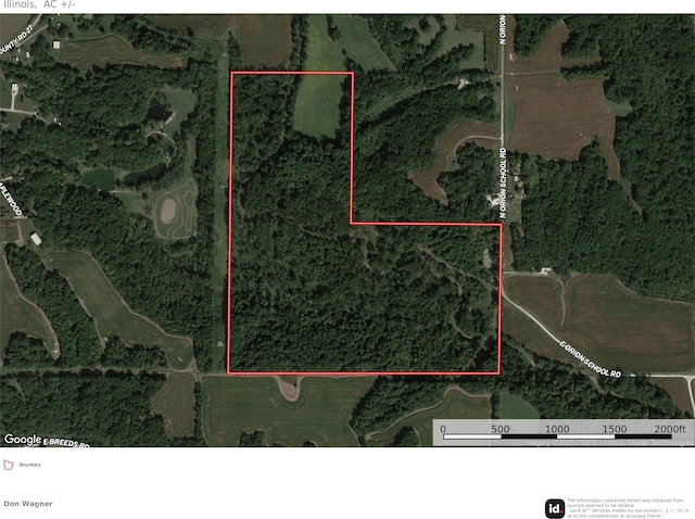 25700 N Orion School Rd, Canton IL, 61520 land for sale