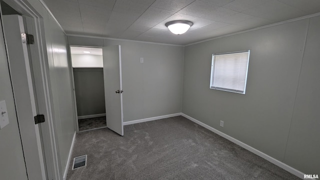 926REAR S 19th St, Quincy, IL 62301 - unfurnished bedroom featuring carpet and ornamental molding