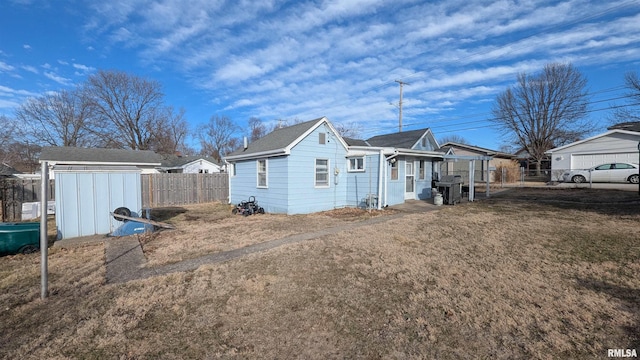 926REAR S 19th St, Quincy, IL 62301 - rear view of house with a shed