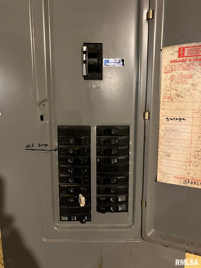 utilities with electric panel