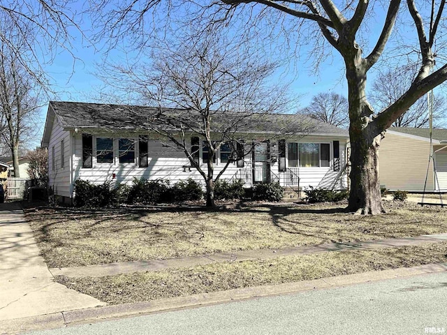 view of ranch-style house