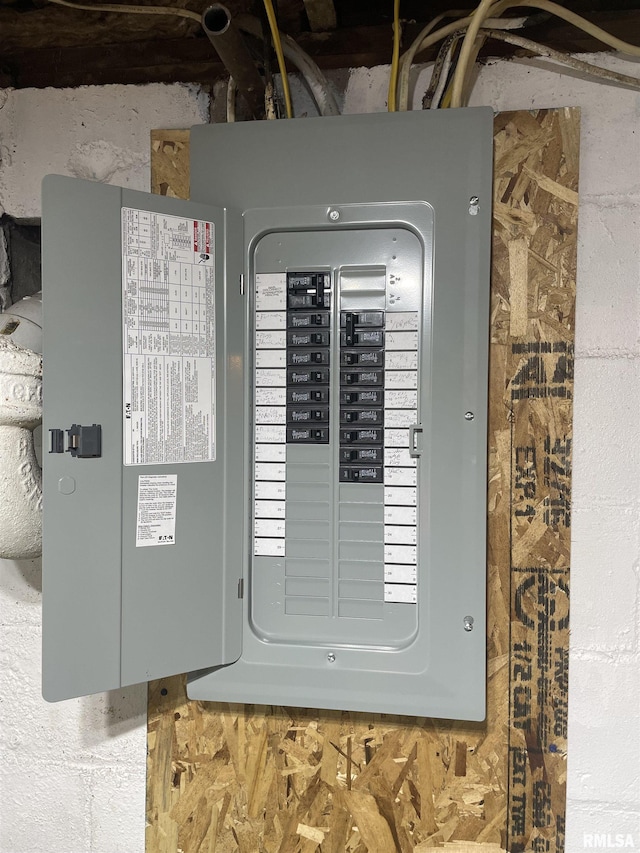 utilities with electric panel