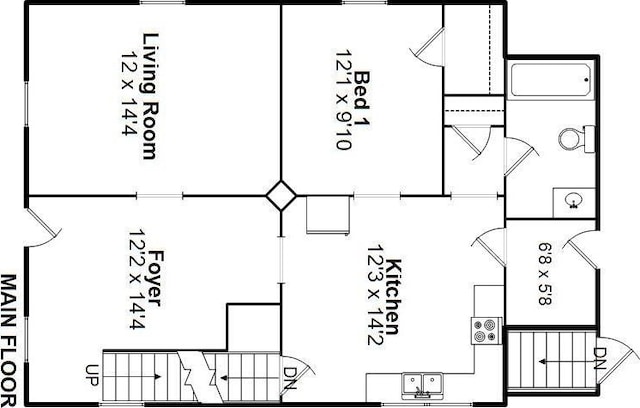 view of layout