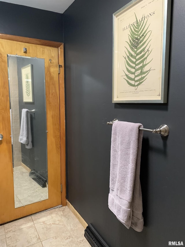 bathroom with baseboards