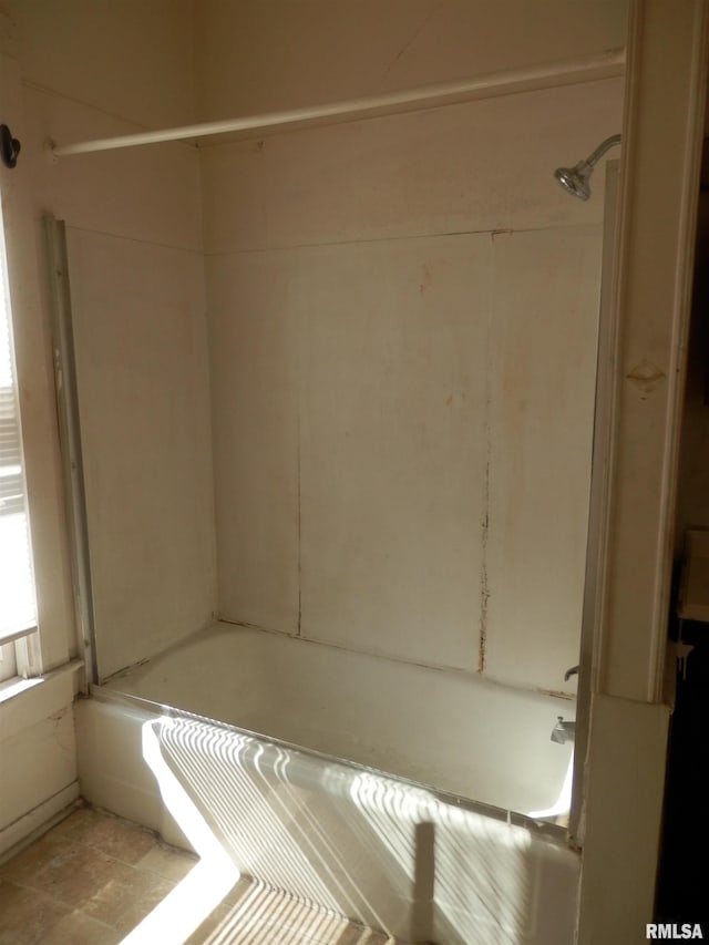 full bathroom with bathtub / shower combination