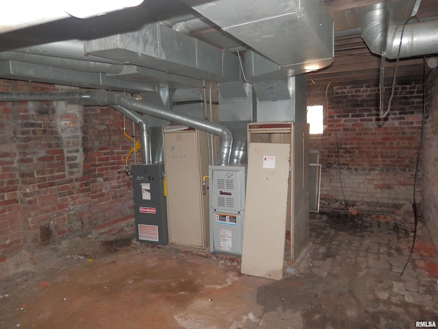 view of utility room