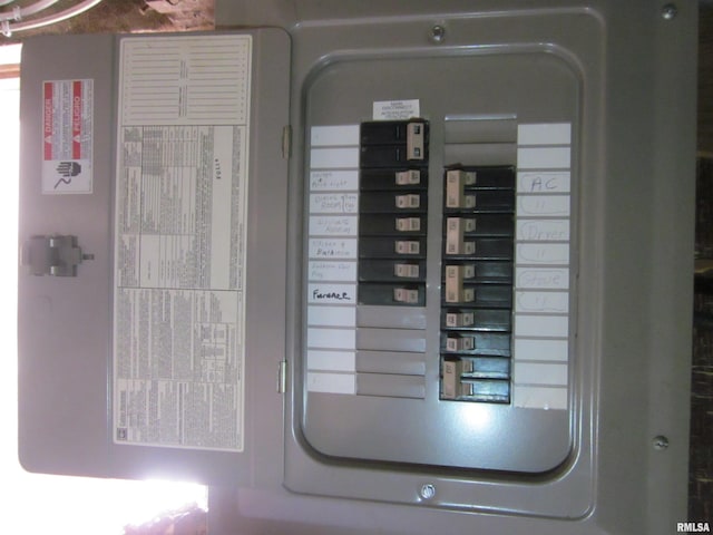 utilities featuring electric panel