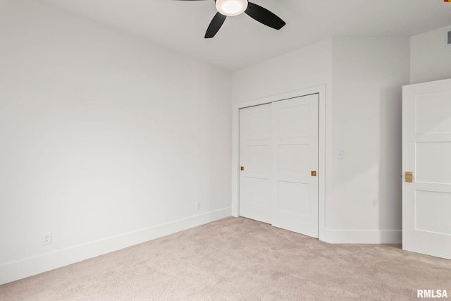 5819 Kelley Pointe Dr, Springfield, IL 62711 - carpeted empty room featuring a ceiling fan, baseboards, and visible vents