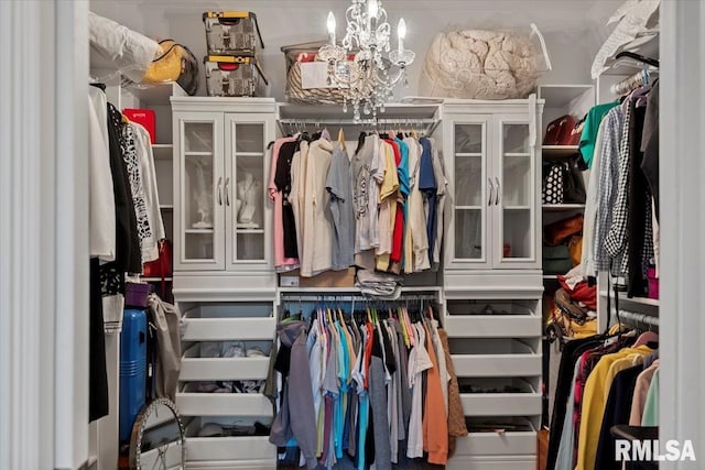 view of spacious closet