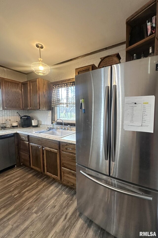 308 Galesburg Rd, Knoxville, IL 61448 - bedroom featuring dark wood-style floors and ceiling fan