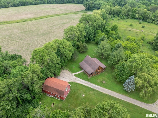 602 SE 13th St, Aledo, IL 61231 - aerial overview of property's location with rural landscape