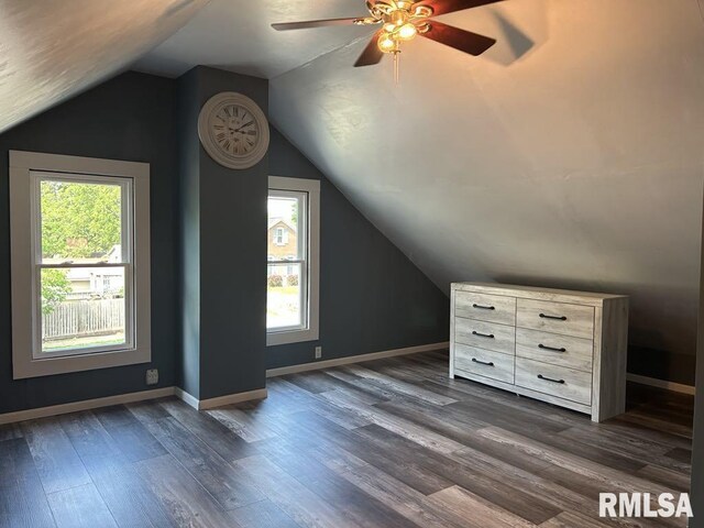 1106 Jefferson St, Quincy, IL 62301 - kitchen with light countertops, a sink, dark wood-style floors, dishwasher, and a ceiling fan
