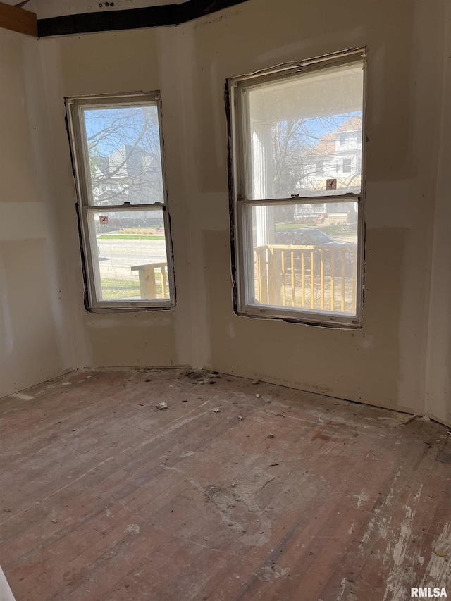 1108 S 2nd St, Springfield, IL 62704 - empty room featuring wood finished floors and a healthy amount of sunlight