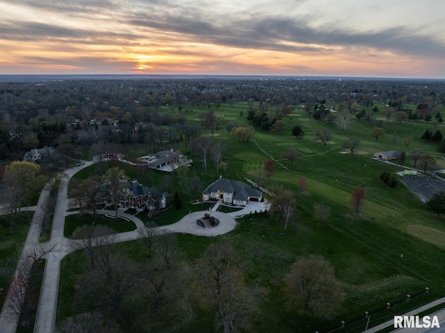2300 Greenspointe Cir, Quincy, IL 62301 - aerial view at dusk