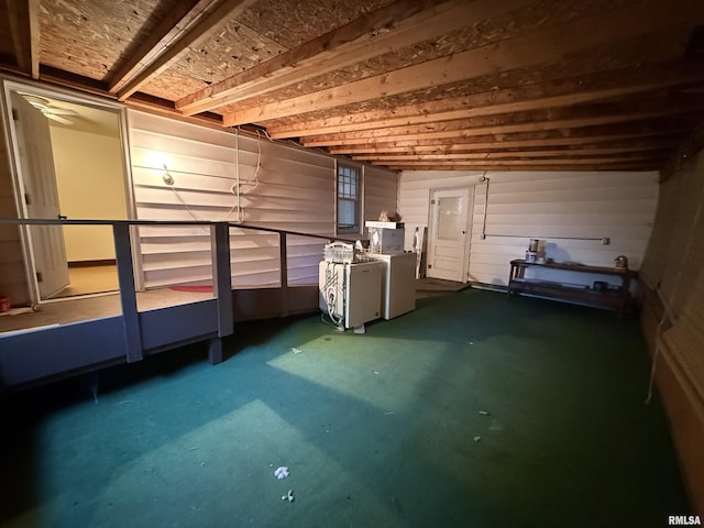424 Lashmett Ct, Rushville, IL 62681 - view of basement