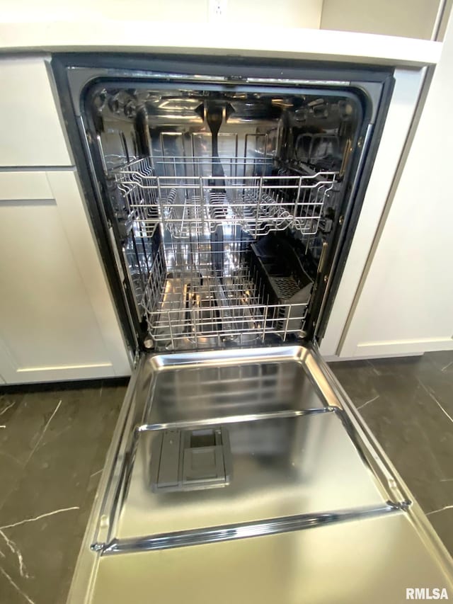 details featuring dishwashing machine
