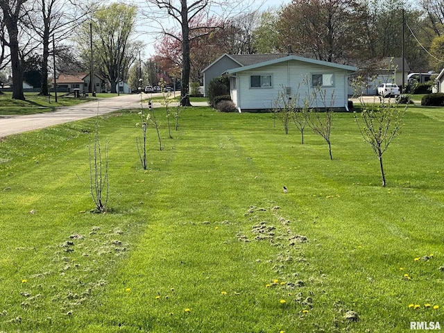 view of yard