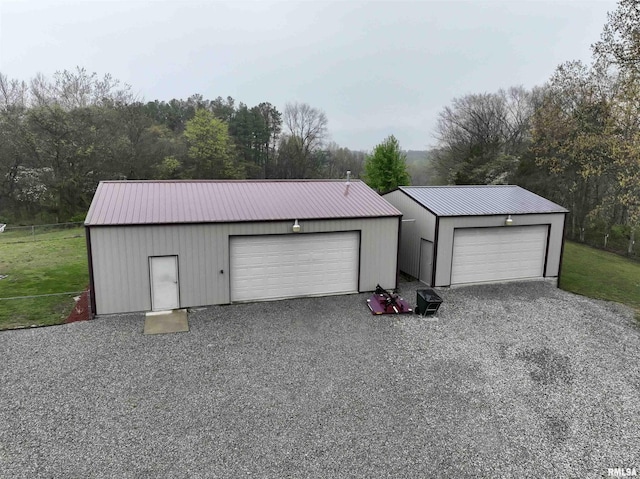 24 Davis Rd, Cave In Rock, IL 62919 - view of detached garage